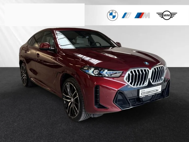 Használt BMW X6 (2025, bordó)