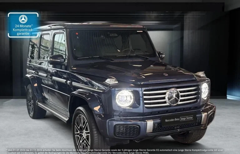Használt Mercedes-Benz G-osztály (2026, kék)