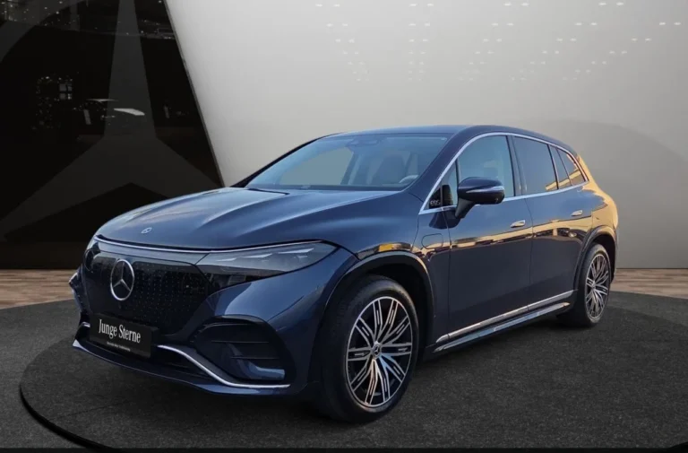 Használt Mercedes-Benz EQS SUV (2023, kék)